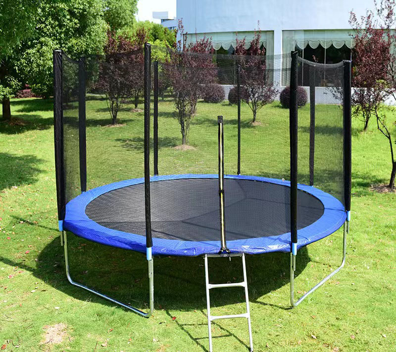 12FT  trampoline Manufacturer Child Trampolines Adults With Enclosures Round Trampoline Outdoor With Safety Net