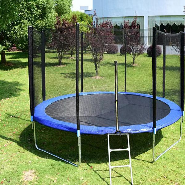 12FT  trampoline Manufacturer Child Trampolines Adults With Enclosures Round Trampoline Outdoor With Safety Net