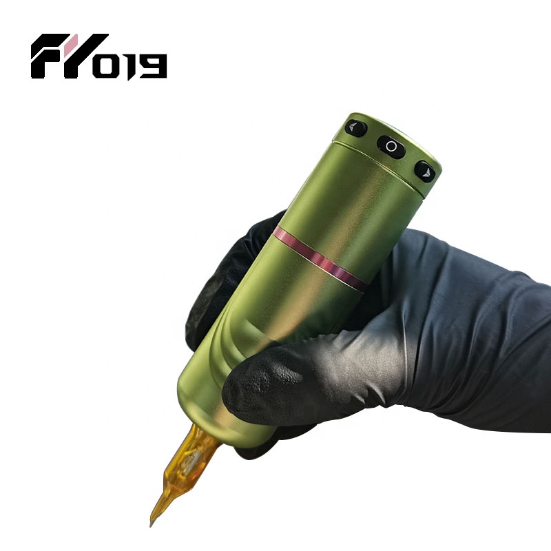Chengdu Fuyou Electronic Technology Co., Ltd. The latest Powerful brushless Motor Professional Tattoo Short Pen Wireless All-in-One Tattoo Machine Tattoo Gun