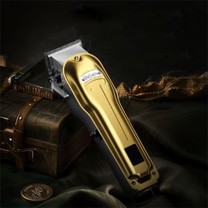 ENCHEN Custom Professional Barber Clippers Trimmer Set Men Gold Metal Cordless Grooming Hair Stainless Steel Set Battery Car RV