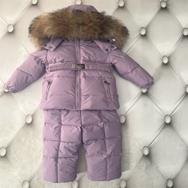 Autumn winter baby cotton clothes Warmer Baby Kids Romper Sets Child Designs Winter Snow Outerwear