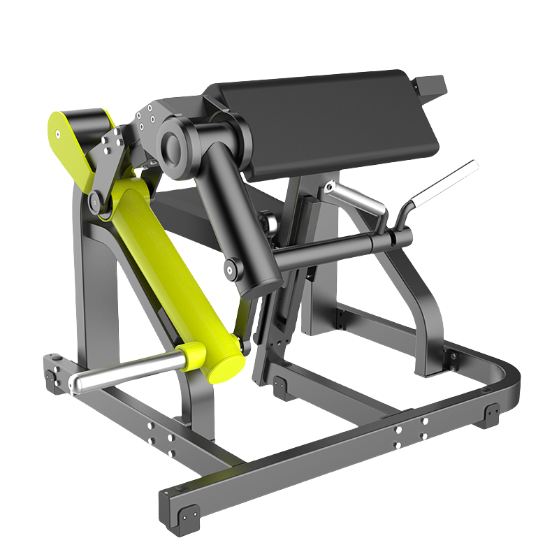 Shanghai Fengxian District Fengcheng Hospital Gym Equipment LR72R Plate Load Machine Seated Biceps Curl Machine With Bend Tube Free weight Biceps fitness