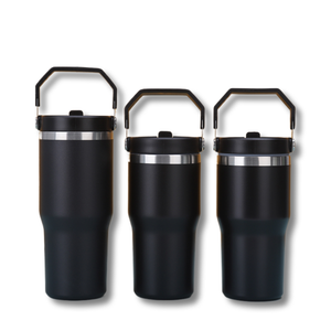 Premium  Stainless Steel Vacuum Insulated 30oz 40oz Tumblers Cups with Handle in Bulk ODM OEM Wholes tumblers for event