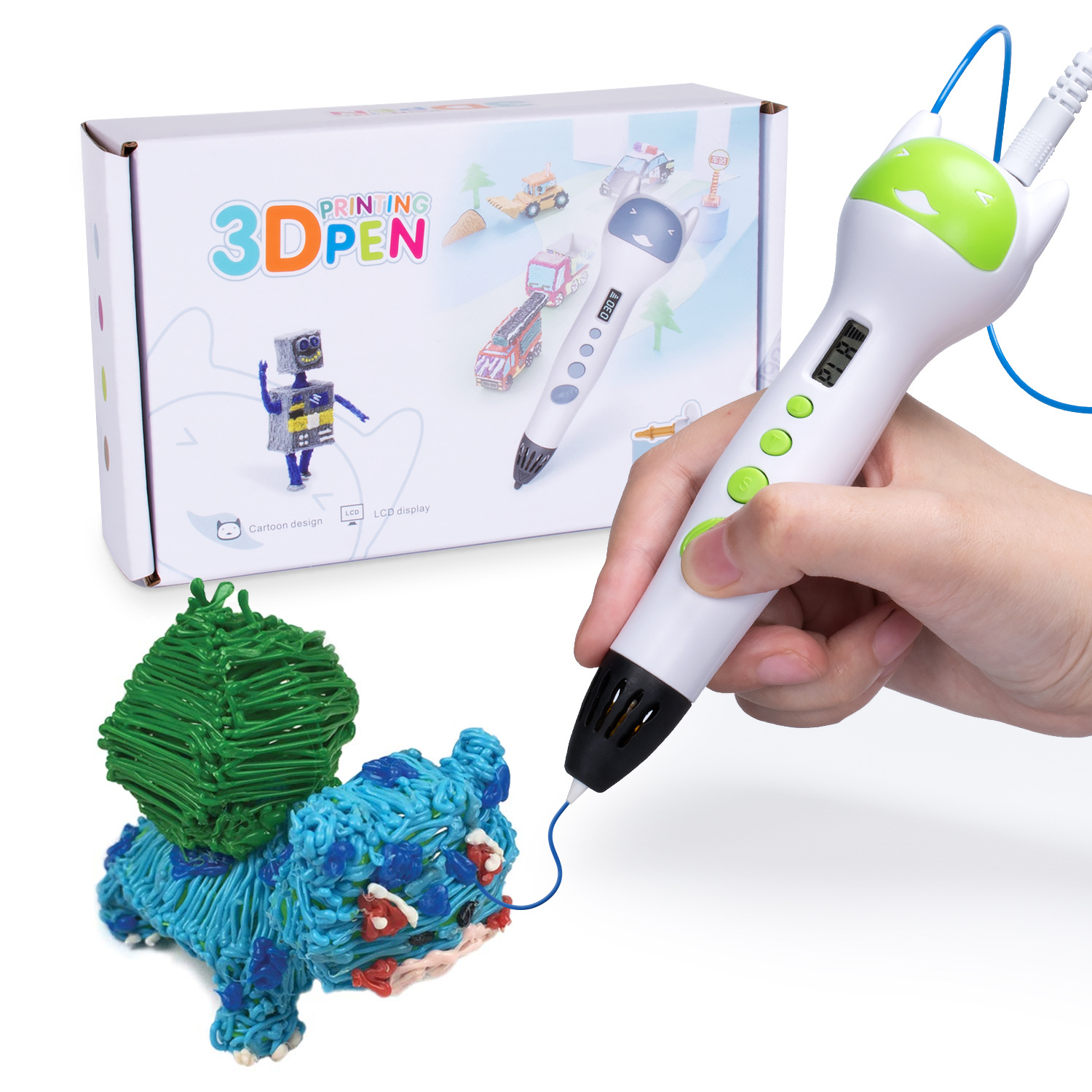 3d printer pen for kids filament low temperature 3d painting pen drawing pen kids custom creative 3d printing pen