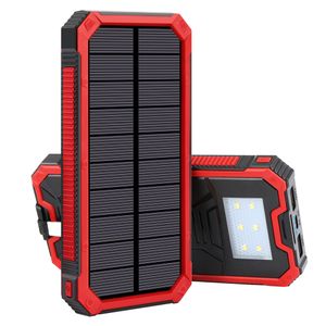 New Product Ideas 2024 Electronics OEM Portable Charger 15000mAh Large Capacity 10000mAh Outdoor Waterproof Solar Power Banks