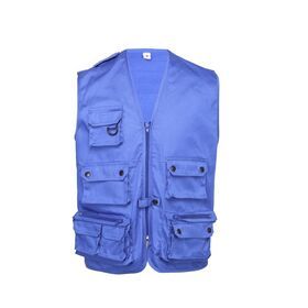 wholesale custom gilet Multi Pockets Hiking outdoor Camping fishing workwear Vest Cargo Waistcoat Men's vest