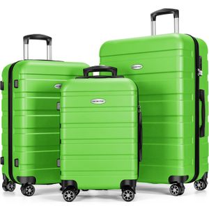 Chinese factory hardside luggage 20 24 28 inch suit cases travel trolley luggage with combination lock custom suitcase luggage