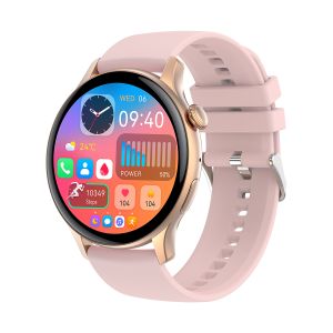 HK85 Luxury Ladies Smartwatch with 1.43\" AMOLED HD Full Touch Screen Sleep Tracker Call Reminder Dial Call Camera-Pro Model