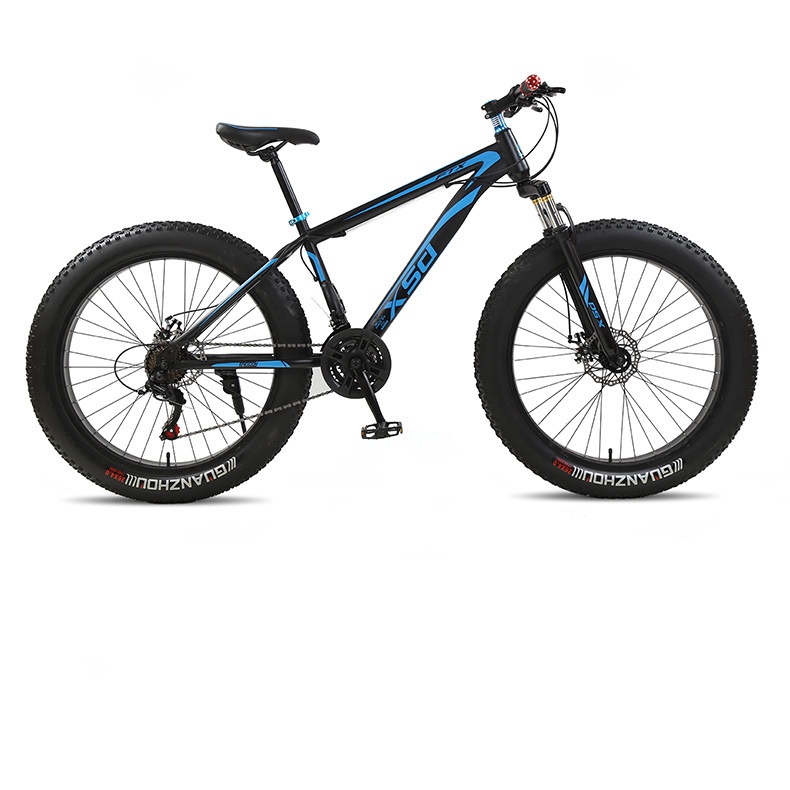 Suzhou Dolphin Medical Technology Co., Ltd. 26 x4.0 fat tire aluminum alloy men desert snow bike Dual disc brake variable speed thick tire bicycle