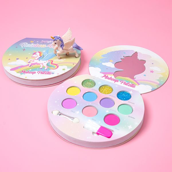 Kids Eyeshadow Palette Makeup Custom Private Label Vegan Eye Shadow All in One Eyeshadow Palette Kits for kids