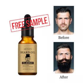 Natural organic wholesale private label best nourishing beard growth men care beard growth oil for men