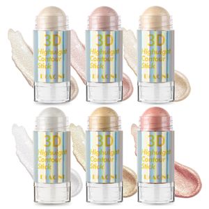 Vegan Shimmer Highlighter Smooth Contour Makeup Contouring Bronzer Stick Makeup Highlight Stick