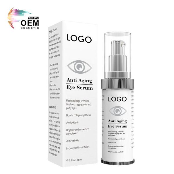 Private Label Skin Care Hydra Moist Acne Removing Anti Aging Vitamin C Niacinamide Serum Peptides Hyaluronic Acid Eye Serum
