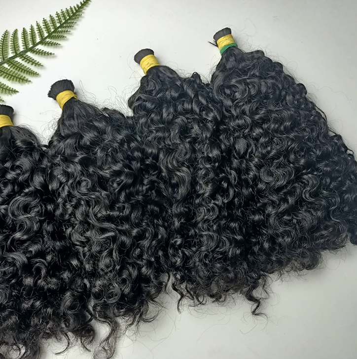 VIETNAM REMY HAIR TOP 1 BUSINESS HOUSE hot arrival burmese bulk hair extensions customized black color 100% high quality human hair varied length no shedding