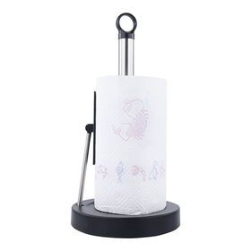 Standing Simple Home Black Kitchen Tissue holder kitchen paper roll holder Kitchen Paper Towel Holder