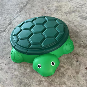 Kids Turtle-Shaped Outdoor Sandbox for Water Play Newly Developed Injection Molding Process Plastic Toys for Sale