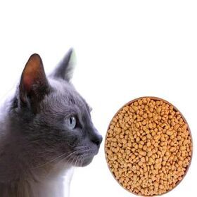 factory specializes in the production of cat food with high protein natural raw materials
