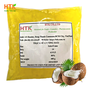 NATA DE COCO Mango JELLY fresh fruit from HTK Food factory in Vietnam used for Bubble Tea Ingredients Juice Drinks Beverages