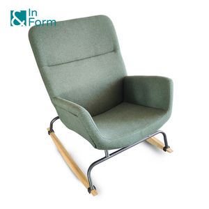 Home Living Room Loose Furniture Accent Lazy Chair Commercial Seating Office Leisure Rocking Chair for Reading Relaxing Area