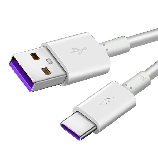 Wholesale OEM Cell Phone Accessories 5A Fast Charging Type-c USB Cable  Cord Sync Quick Charger
