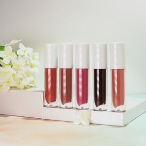 white round big applicator beauty cosmetics make up matte liquid velvet lipstick private label rouge lipsticks vegan
