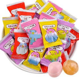 ADM fruit hard candy 500g bulk mixed taste candy snack wholesale sweet rocket candy