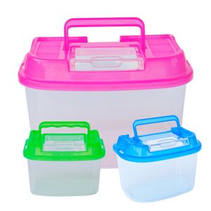 Aquariums Plastic Household Fish Tank Betta Fish Box Plastic Tank