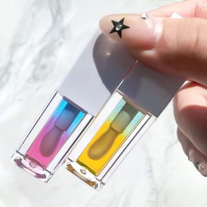 Custom Lip Oil Nourishing Lip Essential Oil Double Color Lip Plumper Oil