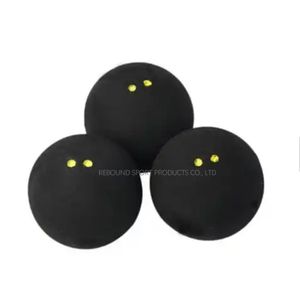 Low Price Non Toxic 100% Rubber Squash Ball Dots 14% Rebound Wholesale Squash Rubber Bouncing Ball