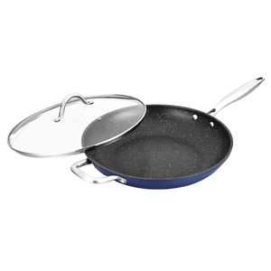 13.4 Inches Granite Cookware Set Steel Handle Frying Pan Non Stick Cooking Baking Pies
