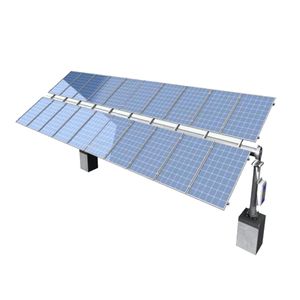 Solar Tracker Frame Photovoltaic Bracket Single Axis Solar Tracker