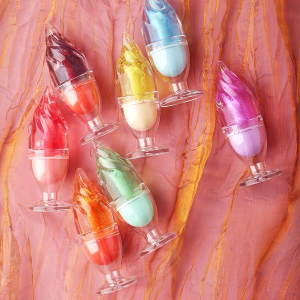 wholesale bulk ice cream cup shiny transparent accept custom logo summer lip gloss glass cross-border lip gloss