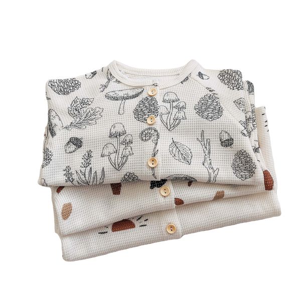 Custom Cotton Fiber Spandex Baby Romper Long Sleeve Baby Clothes Jumpsuit Romper Newborn Baby Pajamas