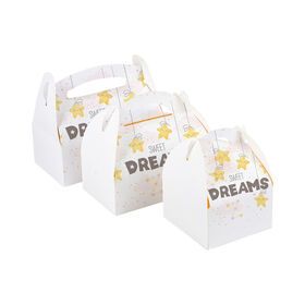 Custom Logo Cake Boxes With Handle White Paper Bakery Box Pastry Boxes For Pastries Pie Cupcakes