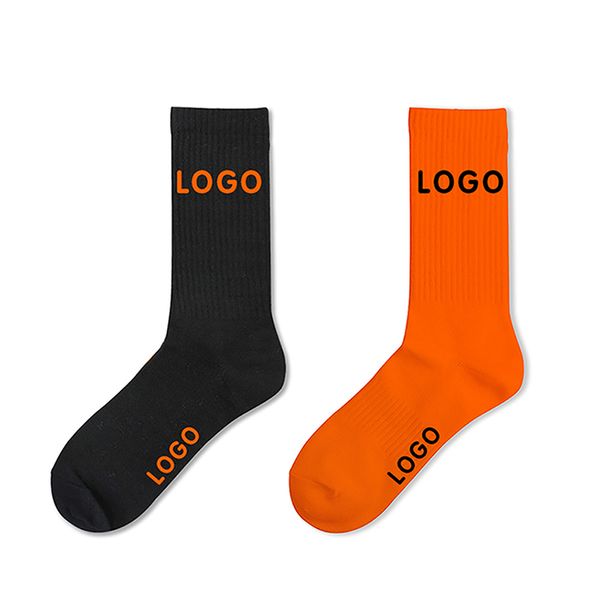 Custom Socks factory custom no minimum order high quality cotton socks custom socks with logo