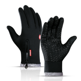 Outdoor waterproof touch screen windproof ski hiking warm gloves