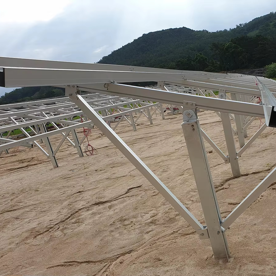 Super Solar PV Ground Mounting Stand Structure Solar Panel Mounting System