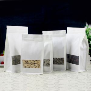 kraft stand up pouch kraft paper bag food packaging bag customizable organic packaging food paper bags for packing foods