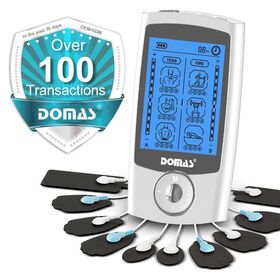 DOMAS Home Portable Muscle Stimulation Relaxing Pain Relieving Body Tens Unit Medical Massager