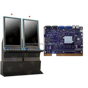 Surprise Price Factory Direct Sale 43" Vertical  LED Touchscreen Metal Amusement Arcade Machine With PCB Fruit World Multi Games