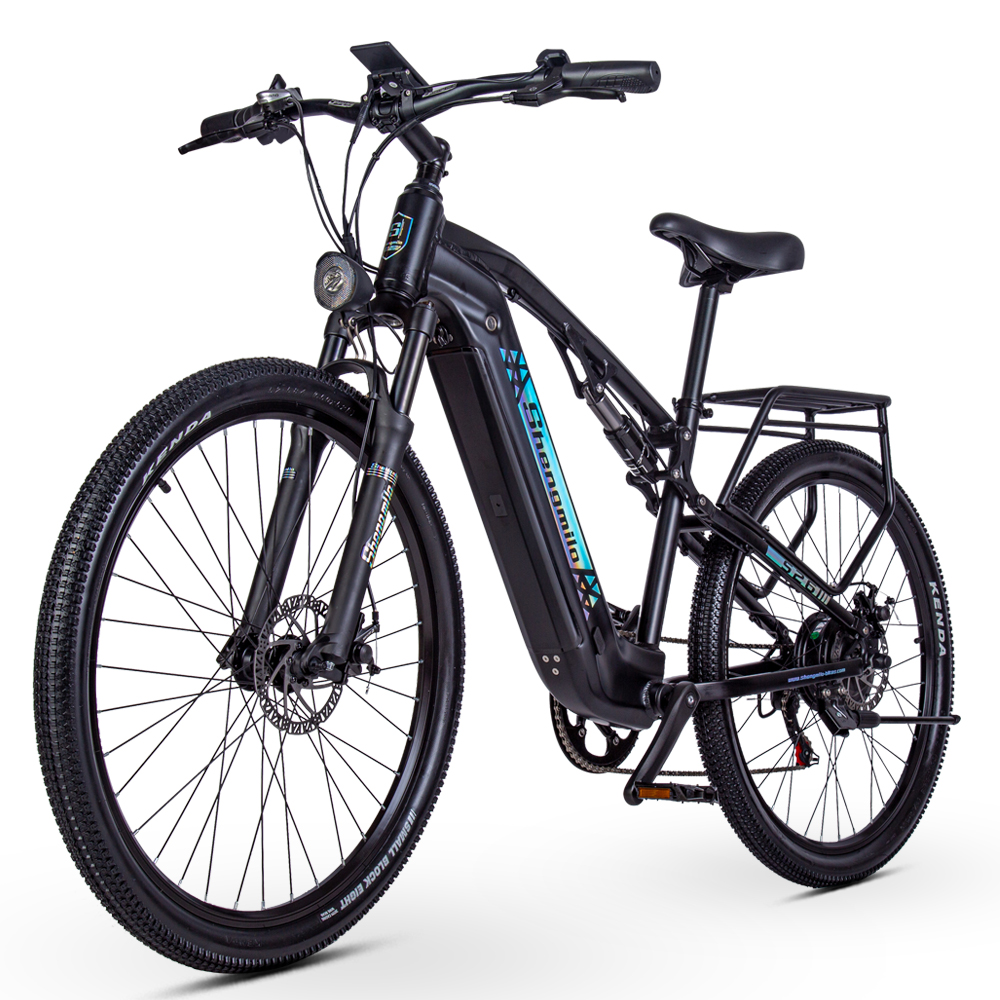 48V 500W Bafang Motor Electric Mountain Bike Factory Direct Sales 17.5ah Lithium Battery Adult Ebike Fat Tire Snow Mountain