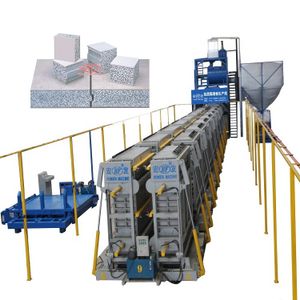 HONGFA Automatic Precast Hollow Core Concrete Slab Machine Lightweight for Roof and Floor Panels with Reliable Engine