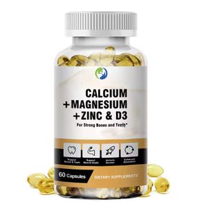 immune health supplement Calcium Magnesium Zinc Vitamin D3 Capsules For Strong Bone