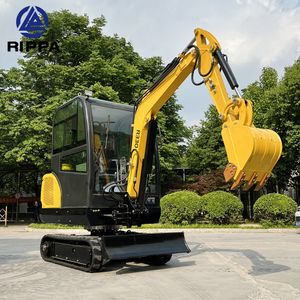 Rippa Construction Farm Excavator Ce/Euro5/Epa Digger 1Ton 2Ton 3Ton Custom Miniature Bagger