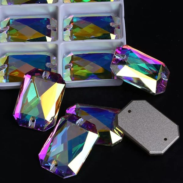 Wholesale Rectangle Rhinestone Sew On Austrian Rhinestone
