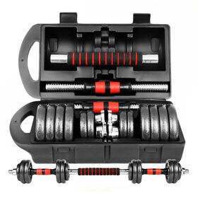 Custom Strength Training Weightlifting Equipment Gym Barbells Dumbbells 10-40kgs Adjustable Dumbbell and Barbell Set