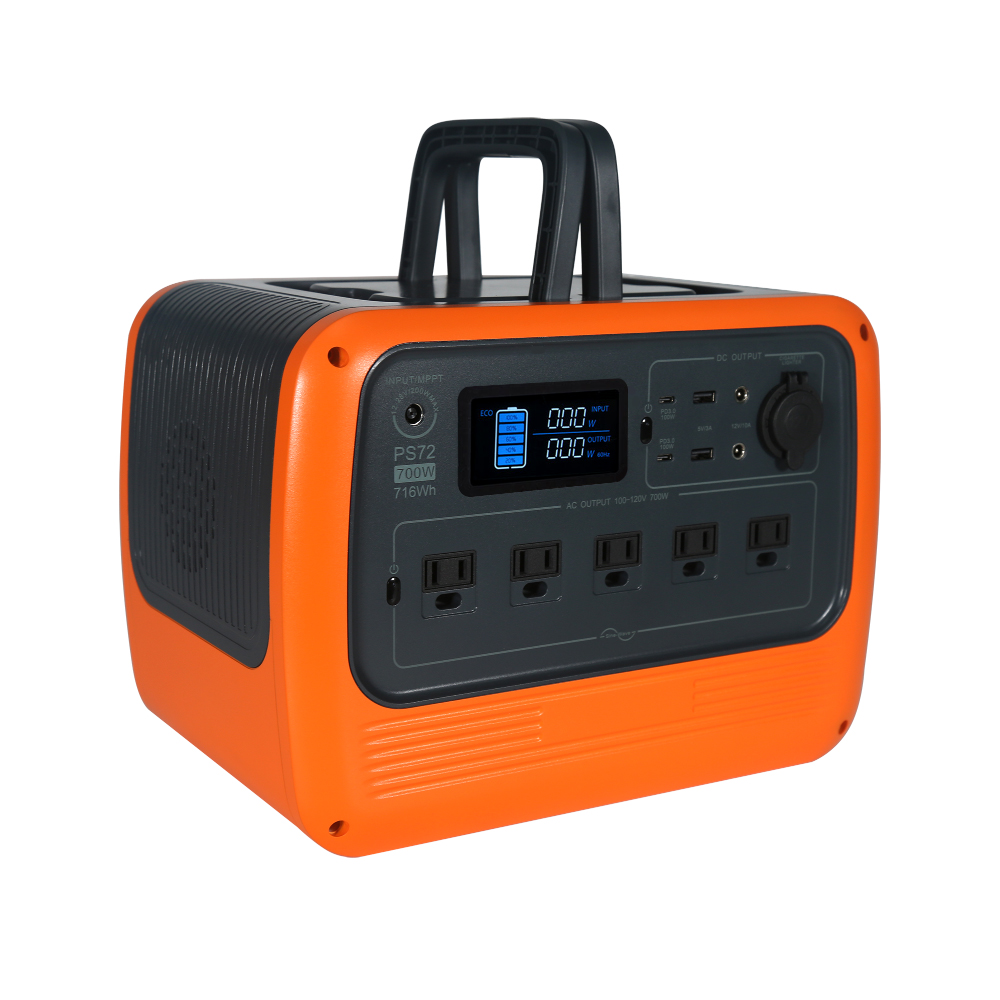 Solar Home Mini Electricity Power Bank 500w AC/DC Output Electric Portable Generator 500w