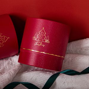 Custom Printed Foil Stamping Logo Gift Box Candy Chocolate Snack Christmas Paperboard Packaging Box