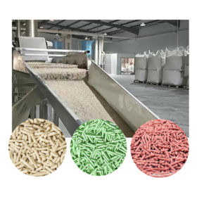 Natural soybean super premium auto cat daily cat litter tofu 20l production line wholesale for cats retail