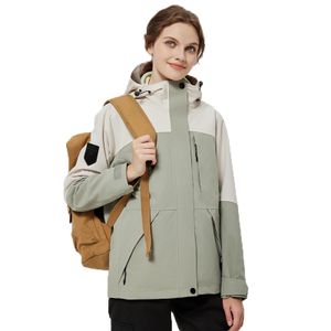 New fashion men autumn winter windproof waterproof breathable warm pockets fleece inner coat long sleeve outdoor jacket